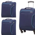 AMERICAN TOURISTER Holiday Heat 3 Piece Set Spinner Navy