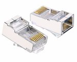 Ugreen 20333 RJ45 CAT6 8P8C Lan Plug 10 Pack