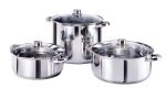 Salton SSFP6 Stainless Steel 6 Piece Potset
