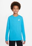 Nike B Nsw Tee Long Sleeve Emb Futura - Baltic Blue