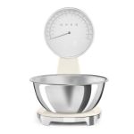 Smeg Analogue And Digital Kitchen Scales – Cream