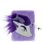 Dragon Fluffy Lockable Journal