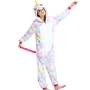 Adults Purple Starry Unicorn Onesie - XL