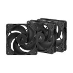 Arctic P12 Pro Reverse Pwm 120MM 3 Pack Chassis Fans