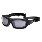 Harley-davidson Mens Soldier Sunglasses – Black grey Silver Mirror Lens