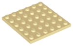 Parts Plate 6 X 6 3958 - Tan