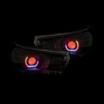 Toyota Hilux N80 Bushdoof Bi-led Angry Eye Headlights Pair For