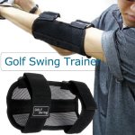 1PC Golf Swing Training Aid Elbow Brace Swing Training Straight Practice Golf Arm Bending Alarm Swing Trainer