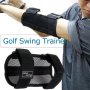 1pc Golf Swing Training Aid Elbow Brace Swing Training Straight Practice Golf Arm Bending Alarm Swing Trainer