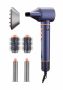 Sunbeam Airwave Bluecopper Hair Dryerbrush Combo Model Number SAW-711PB