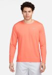 Nike Dri-fit Uv Miler Top Long Sleeve - Lt Wild Mango