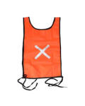 Pioneer Orange Reflective Solid Material Bib