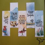 Seed Paper Bookmark – Quotes