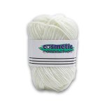 Braiding Wool 4 Ply 25G - White