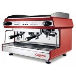 Tanya Commercial Espresso Machine - 2 Group / Sae Automatic / Red / Inox