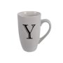 Kitchen Accessories - Mug - Letter 'y' - Ceramic - White - 3 Pack