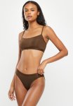 Calvin Klein Bikini Mid Rise - Umber