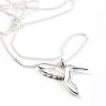 Sterling Silver Hummingbird Necklace