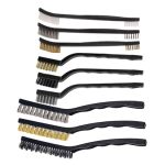Alipis 9PCS Stainless Steel Wire Brush For Heavy Duty Ergonomic Handle And Removal For Industrial Tools And Detailing Tasks