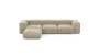 Four Module Chaise Sofa - Cord Velours - Sand - 314CM X 199CM