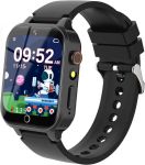 Children's Smartwatch - Featuring 13 Alarm Modes - Aged 4 To 12 - Black
