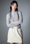 Poplin Parachute Skirt - White