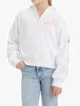 Levi's Levis Girls Hibiscus Hoodie Bright White - Bright White XL
