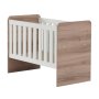 Lunar Baby Cot - White & Sahara