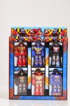 Boys Playset Figurine Robot 6 Piece 8CM