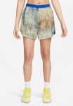 Nike W Dri-fit Trail Mr 3IN Short - Topaz Gold hyper Royal hyper Royal