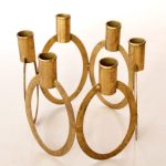 6 Metal Candle Holder 20X21CM