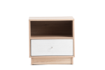 Lydia 1 Drawer Pedestal Oak & White
