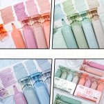 Sparkling Glitter Highlighters - Smudge-proof Water-based Ink For Vibrant Note-taking Planners & Journaling