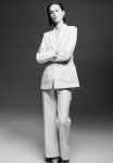 Textured Trousers - Cream