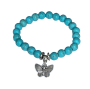 Bohemian Butterfly Blue Howlite Bracelet By Asr