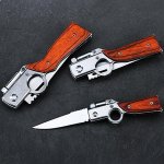 Pocket Folding Knife With LED Light