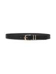 Darcy Double Keeper Jeans Belt - Lxl Black