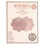 Bye Bra - Silk Nipple Covers XL Nude 3 Pairs