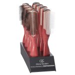 Olivia Garden Heatpro Ceramic & Ion Copper Thermal Brush Styler Display: 8 Brushes & Stand