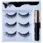 Magnetic Fake Or False Eye Lashes Eyeshadow Palette & Makeup Brushes