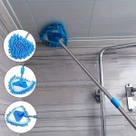 1SET 1PC Triangle Cleaning Mop Only 1 Mop Head Replacement Ceiling Wall Cleaning Mop Detachable Washable Dust Removal Mop Floor