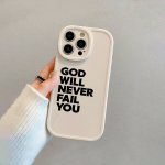 Black English White Frosted All-inclusive Anti-fall Mobile Phone Case Suitable For Apple 15PROMAX 15PLUS 15PRO 15 14PROMAX 14PLU