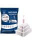 4 Pack Hanging Vacuum Storage Bags With Pump - Dress & Jacket