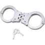 Ballistix Ballistic Double Lock Stainless-steel Hinged Handcuffs
