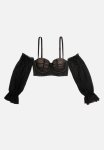 Plus Natalie Dont Light Padded Balcony Bra - Black