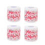 Merry Christmas Santa Claus Toilet Paper Tissue Napkin Birthday Party Gift