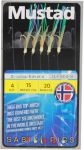 Mustad Sabiki Bi Colour Fish Skin