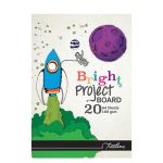 Treeline Project Board Pads 160GSM A4 Deep Tint Assorted 20 Sheet