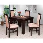 Dining Room Windsor 5PCE 1000MX1000MM Alexa Brown