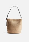 Straw Shopper - Beige